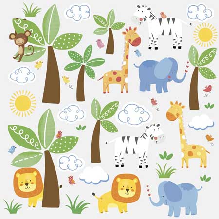 Wallstickers til børneværelset